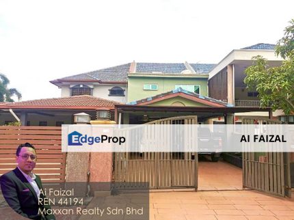 SPACIOUS 2300sqft | EXTENDED 2 Storey Terrace Jalan Kristal Seksyen 7 Shah Alam, Selangor, Shah Alam