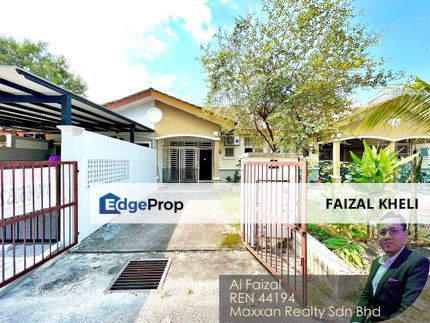 TERMURAH FACING OPEN Single Storey Terrace House Sp1, Bandar Saujana Putra, Selangor, Jenjarom