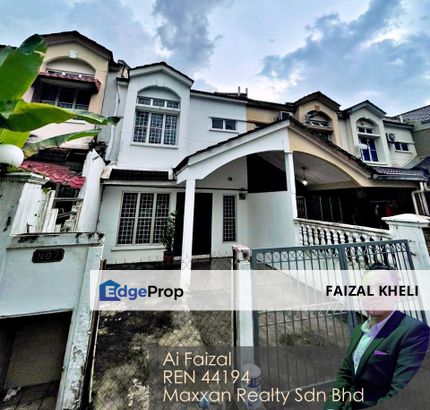 REFURBISHED | FACING OPEN 2 Storey Terrace Jalan Permaisuri Bandar Mahkota Cheras Selangor, Selangor, Cheras