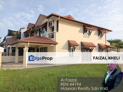 DENAI ALAM 2 STOREY TERRACED END LOT - SPACIOUS LAND & FACING PLAYGROUN, Selangor, Shah Alam