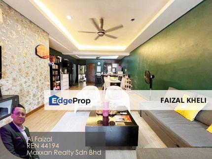 Renovated Condo Facing Pool at Sri Alam Condominium, KGSAAS, Seksyen 13, Shah Alam, Selangor, Shah Alam