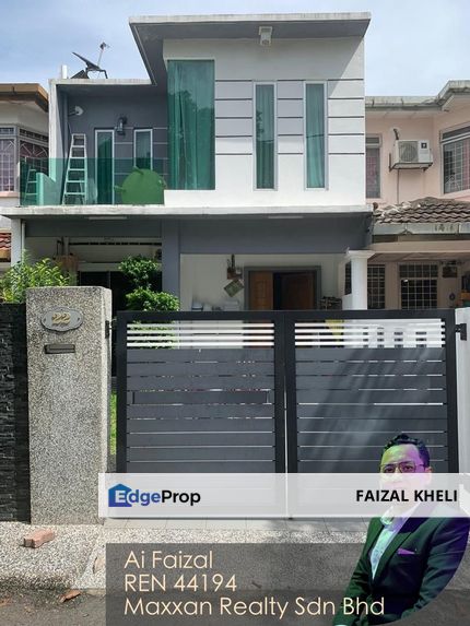 Renovated 2 Storey Terrace TTDI Jaya Shah Alam house for sale , Selangor, Shah Alam