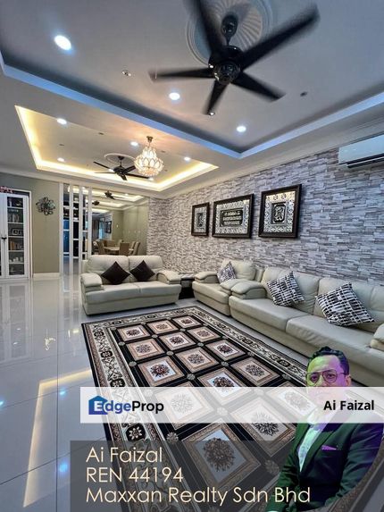 FULLY FURNISHED SPACIOUS HOUSE Double Storey CHIMES  Bandar Rimbayu.  , Selangor, Telok Panglima Garang