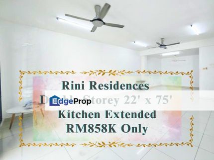 Rini Residences, Skudai, Johor | Double Storey 5R4B Kitchen Extended Nice Location , Johor, Skudai