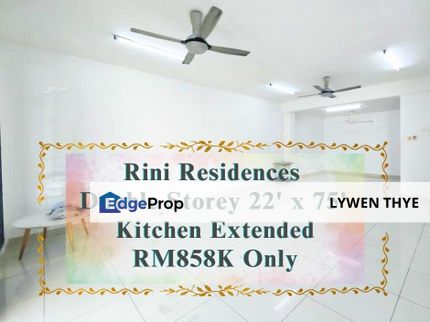 Rini Residences, Skudai, Johor | Double Storey 5R4B Kitchen Extended Nice Location , Johor, Skudai