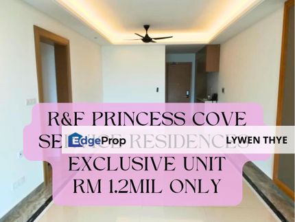 Princess Cove Residences, Iskandar Puteri (Nusajaya), Johor | Services Residences Three Bedroom Type Exclusive Unit Good Condition, Johor, Nusajaya