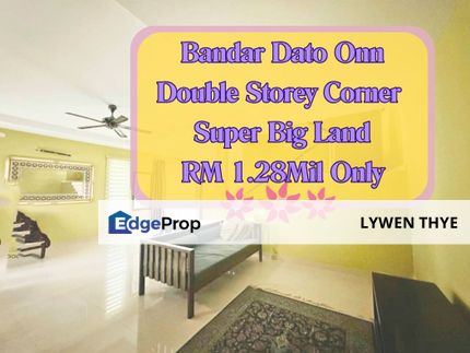 Bandar Dato Onn, Johor Bahru, Johor | Double Storey 4+1R4B Super Big Land Corner Lot Terrace House, Johor, Johor Bahru