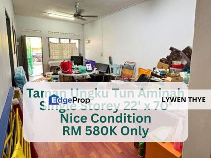 Taman Ungku Tun Aminah, Skudai, Johor | Double Storey 3R2B Nice Condition Strategic Location Terrace House, Johor, Skudai