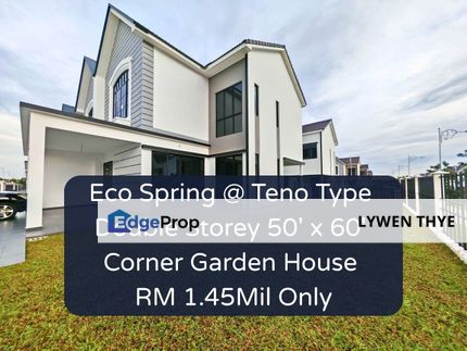 Eco Spring, Johor Bahru, Johor | Double Storey 4R4B Nice Renovation Corner Lot Garden House, Johor, Johor Bahru