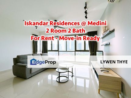 Iskandar Residences MEdini, Iskandar Puteri (Nusajaya), Johor | Two Bedroom Type Fully Furnished Move In Ready Apartment, Johor, Nusajaya