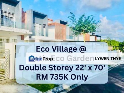 Setia Eco Village, Gelang Patah, Johor | Double Storey 4R4B Garden View Terrace House , Johor, Gelang Patah