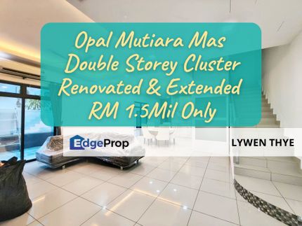 Opal @ Mutiara Mas, Skudai, Johor | Double Storey 5R5B Renovated & Extended Cluster, Johor, Skudai