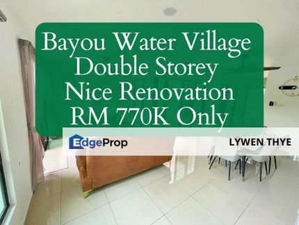 Bayou Water Village Leisure Farm, Gelang Patah, Johor | Double Storey 4R4B Nice Renovation Terrace House, Johor, Gelang Patah