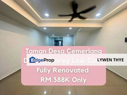 Taman Desa Cemerlang, Ulu Tiram, Johor | Double Storey 3R2B Fully Renovated Low Cost House, Johor, Ulu Tiram