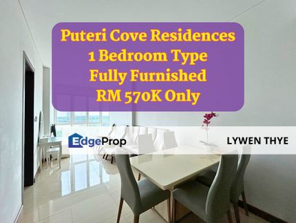 Puteri Cove Residences, Iskandar Puteri (Nusajaya), Johor | 1 Bedroon Type Nice Condition Luxury Apartment , Johor, Nusajaya