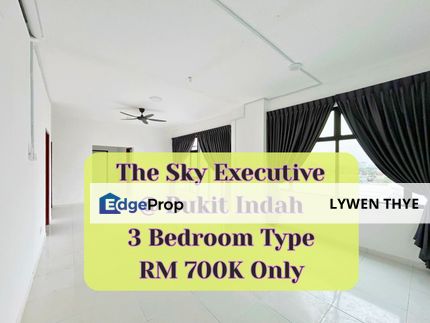 The Sky Executive Suites, Johor Bahru, Johor | 3 Bedroom Type Unblock City View Apartment With Balcony & Yard , Johor, Johor Bahru