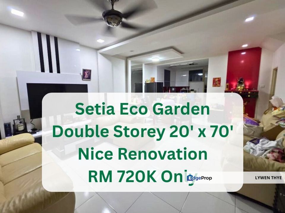 Setia Eco Gardens, Gelang Patah, Johor | Double Storey 4R3B Fully Renovated With Good Condition Terrace House, Johor, Gelang Patah