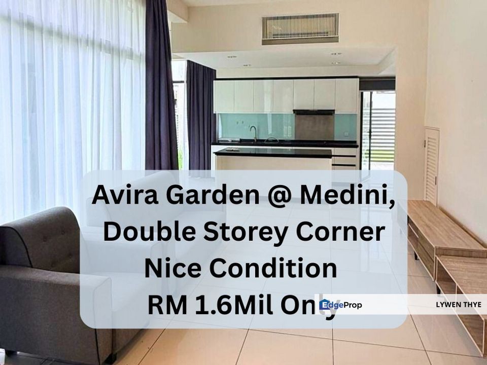 Avira Garden Terraces @ Medini, Iskandar Puteri (Nusajaya), Johor | Dopuble Storey 3+1R3+1B Nice Condition Terrace House, Johor, Nusajaya