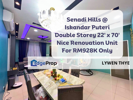 Senadi Hills, Iskandar Puteri (Nusajaya), Johor | Double Storey with Fully Renovation with Ample Space In Very Nice Condition, Johor, Nusajaya