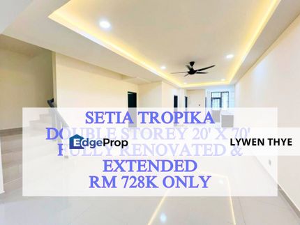 Setia Tropika, Setia Tropika, Johor | Double Storey 4R3B Fully Extended & Renovated Unit With G&G, Johor, Setia Tropika