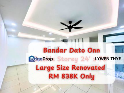 Bandar Dato Onn, Johor Bahru, Johor | Double Storey 4R4B Large Size Big Built-Up Renovated Unit, Johor, Johor Bahru