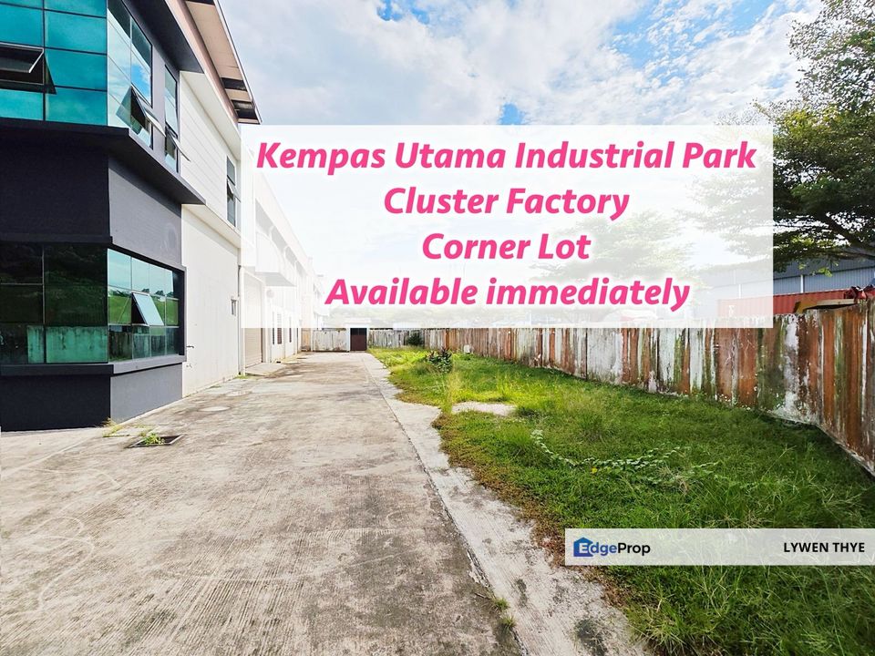 Kempas Utama Industrial Park, Johor Bahru, Johor 1.5 Storey Corner