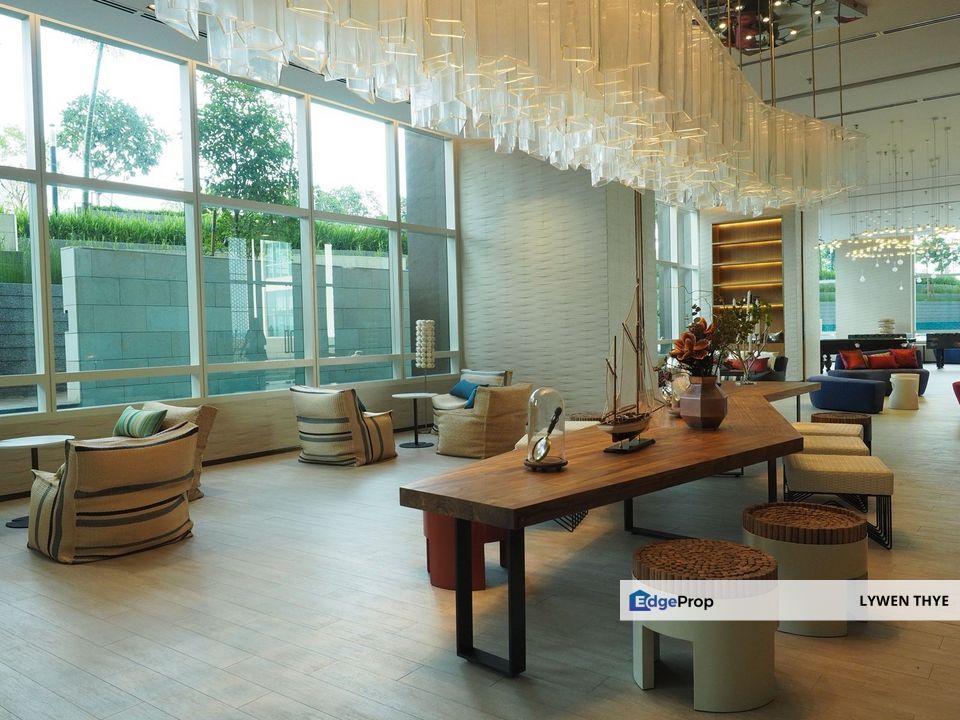 Puteri Cove Residences, Iskandar Puteri (Nusajaya), Johor | Luxury Apartment Middle Floor Sea View Partially Furnished Unit , Johor, Nusajaya