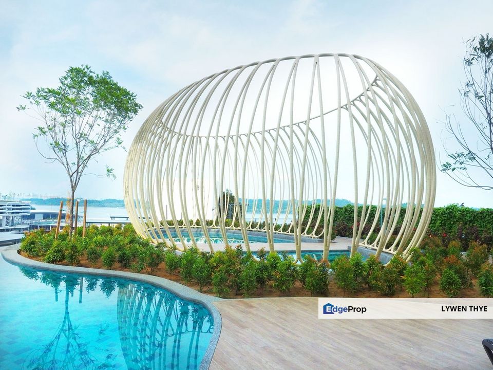 Puteri Cove Residences, Iskandar Puteri (Nusajaya), Johor | Luxury Apartment Middle Floor Sea View Partially Furnished Unit , Johor, Nusajaya