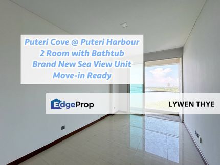 Puteri Cove Residences, Iskandar Puteri (Nusajaya), Johor | Luxury Apartment Middle Floor Sea View Partially Furnished Unit , Johor, Nusajaya