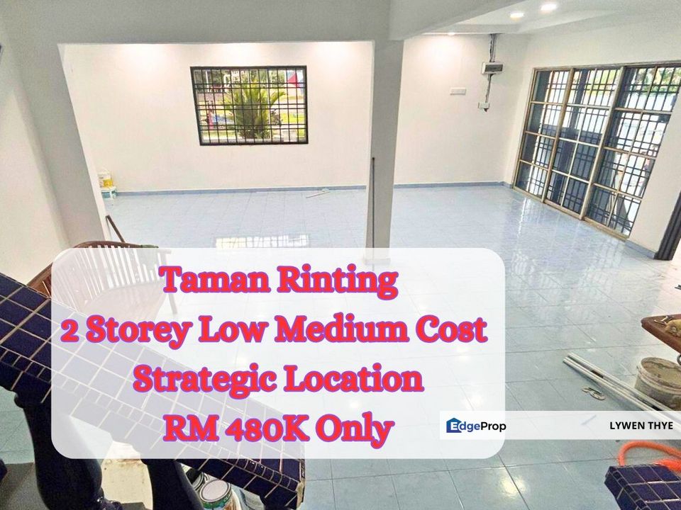 Taman Rinting, Masai, Johor | Double Storey Low Medium Cost House at Strategic Location, Johor, Masai