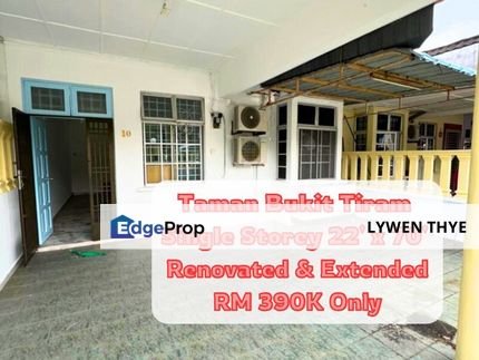 Taman Bukit tiram, Ulu Tiram, Johor | Double Storey 3R2B Nice Condition Renovated & Extended Unit, Johor, Ulu Tiram