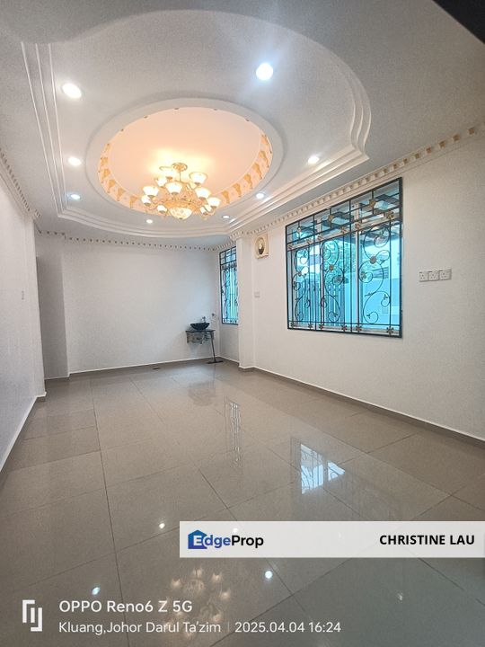 Taman Sri Kluang Double Storey Semi-Detached for Sale, Johor, Kluang
