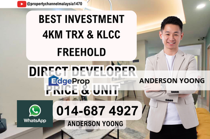 KL48 Most Convenient Freehold Condo, just Next to MRT & LRT Station!!, Kuala Lumpur, KL City
