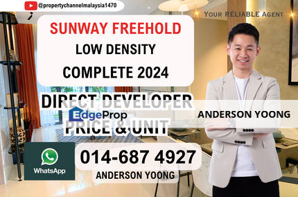 SUNWAY BELFIELD Sunway Low Density , Freehold, 400m to Monorail Station, Kuala Lumpur, KL City