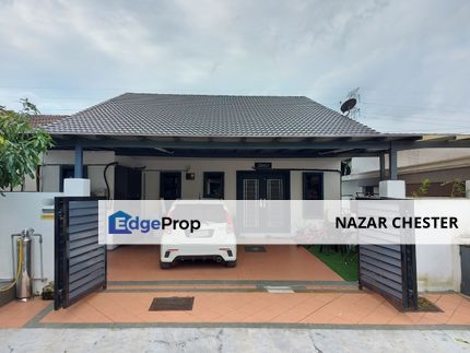 [END LOT| FULLY EXTEND| NEWLY RENO] 1 Storey Terrace Taman Matang Jaya Bukit Beruntung, Selangor, Sungai Buloh