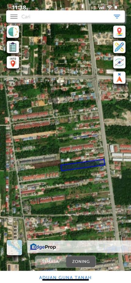 [FREEHOLD| ADA D.O| DEPAN JALAN UTAMA| TANAH RATA| INFRA READY] Tanah Perumahan 3 Ekar Kapar Klang, Selangor, Kapar 