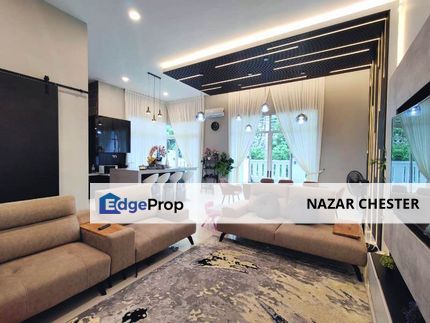 [CHEAPEST!!| FREEHOLD| SWIMMING POOL| 8 ROOMS| JACUZZI| RENOVATED] 3 Storey Semi D Taman Wangsa Ukay Ampang, Selangor, Ampang