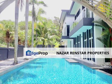 [FREEHOLD| NICE ID| 8 ROOMS| SWIMMING POOL| GATED GUARDED] 3 Storey Bungalow Country Heights Kajang, Selangor, Country Heights