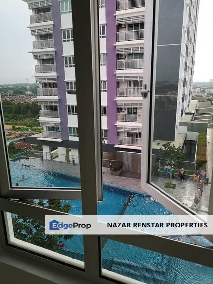[FREEHOLD| CORNER UNIT| 2 CARPARK| POOL VIEW WINDOW] Saville Service Apartment Jalan Reko Kajang, Selangor, Kajang