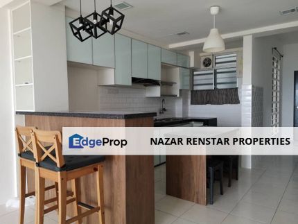 [MURAH!!!| FREEHOLD| 2 LOT PARKING| LEVEL 7| DEKAT KTM| GATED GUARDED] Hijauan Heights Condominium Bangi, Selangor, Kajang