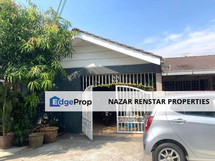 [FREEHOLD| END LOT| FACING OPEN] 1 Storey Terrace Taman Sentosa Klang, Selangor, Klang