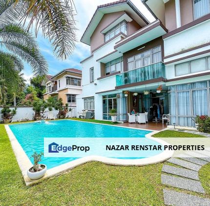 [FREEHOLD| FACING SOUTH| LOW DENSITY UNIT| 7 ROOMS| POOL READY| GATED GUARDED] 2 Storey Semi D Changkat Kiara Bayu Dutamas Mont Kiara KL, Kuala Lumpur, Dutamas