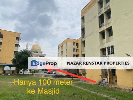 [MAMPU MILIK| TINGKAT 2| DEKAT MASJID] SESUAI UNTUK DUDUK SENDIRI ATAU INVEST] Flat Desa Pandan Kuala Lumpur, Kuala Lumpur, Desa Pandan