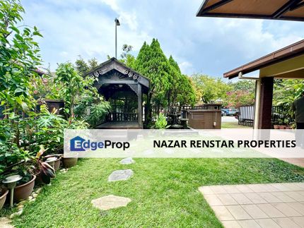 [CALM & PRIVACY AREA| END LOT UNIT| SPACIOUS LAYOUT| RELAX MIND WITH BEAUTIFUL LANDSCAPE] 2 Sty Terrace Bukit Jelutong U8 Shah Alam, Selangor, Bukit Jelutong