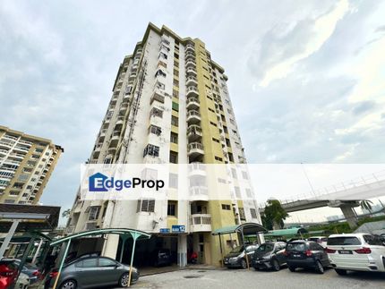 FACING POOL | END LOT | Petaling Indah Condominium, Sg Besi, Kuala Lumpur, Kuala Lumpur, Sungai Besi