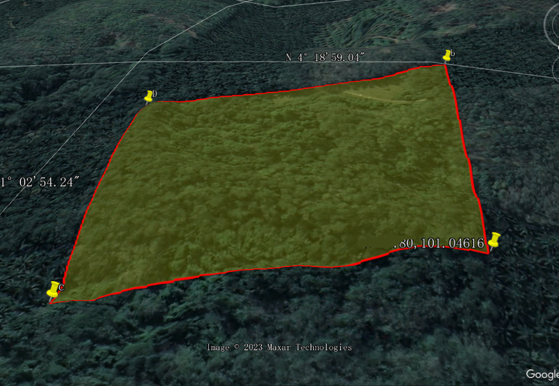 6.975044 acres abandoned rubber estate at Tanjung Tualang, Perak