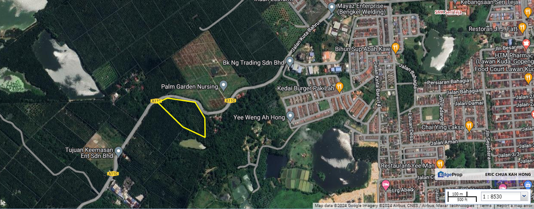 7.27 acres First Lot Palm oil Land at Lawan Kuda, Gopeng Perak, Perak, Gopeng