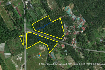 11.57 acres First Lot Palm Oil Land at Tapah, Perak