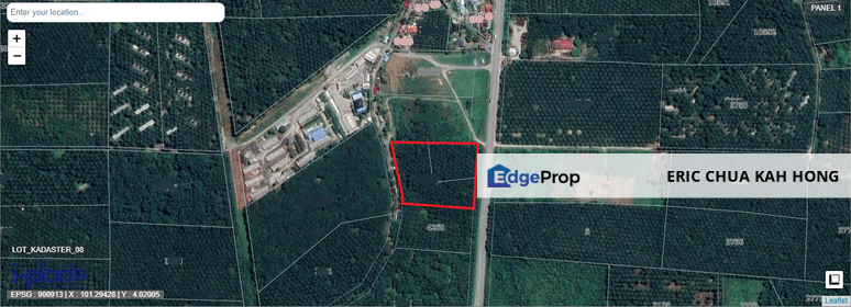 4.45 acres first lot land at Sungkai, Perak, Perak, Sungkai