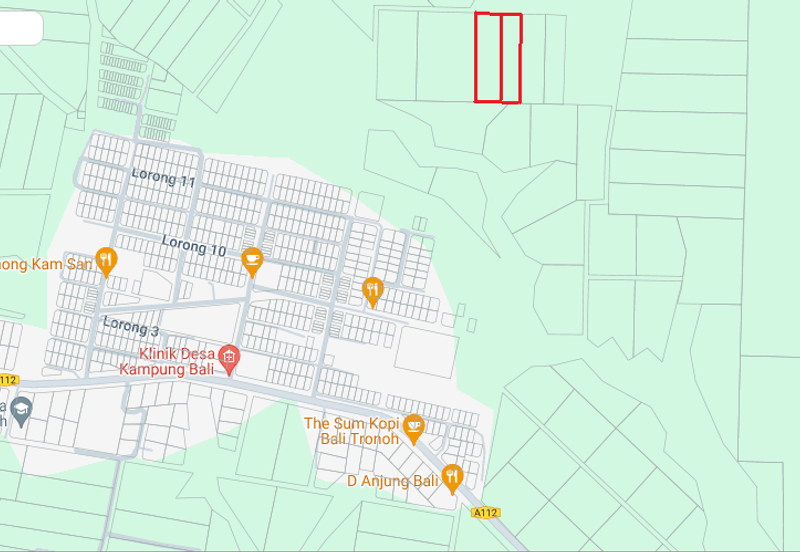 4.525 acres Palm oil land at Kg.bali Tronoh Perak